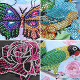 DIY Diamond Painting Clutch Handbag Purse National Style Wallet