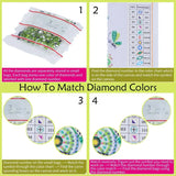 DIY Diamond Painting Clutch Handbag Purse National Style Wallet