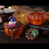 Epoxy Resin Mould Halloween Pumpkin Storage Case Mold Indoor Ornaments