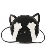 DIY Round Cat Drawstring Handbag Base Bag Making Parts LL005