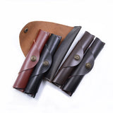 Leather Pen Cover Bag Wallets for Women and Men