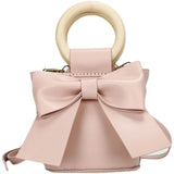 Hand-sewn Bow Bucket Bag with DIY Material