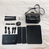 DIY Leather Craft Shoulder Bag 25*18CM Material Set