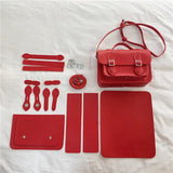 DIY Leather Craft Shoulder Bag 25*18CM Material Set