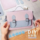 DIY Leather Craft Shoulder Bag 25*18CM Material Set