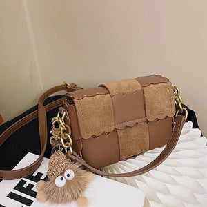 DIY Material Bags Weaving Handbags Retro Crossbody Bags Self Small