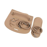 DIY Knitting Bag Cover PU Leather Adjustable Strap Purse Accessory
