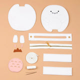 DIY PU Leather Shoulder Bag Making Supplies Craft Handbag