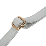 Adjustable Leather Bag Strap Handle Cross Body 140*2cm Gray