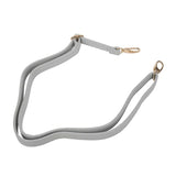 Adjustable Leather Bag Strap Handle Cross Body 140*2cm Gray