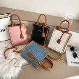 DIY Shoulder Bag Women Tote Bag Retro Messenger Bag