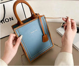 DIY Shoulder Bag Women Tote Bag Retro Messenger Bag