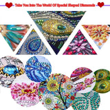 DIY Diamond Painting Wristlet Wallet Embroidery Cross Stitch Women Valentine
