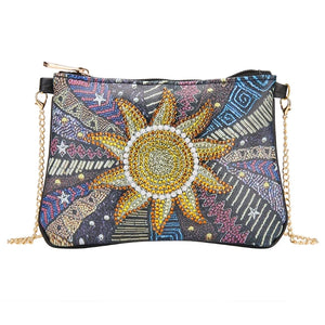 DIY Diamond Painting Wristlet Wallet Embroidery Cross Stitch Women Valentine