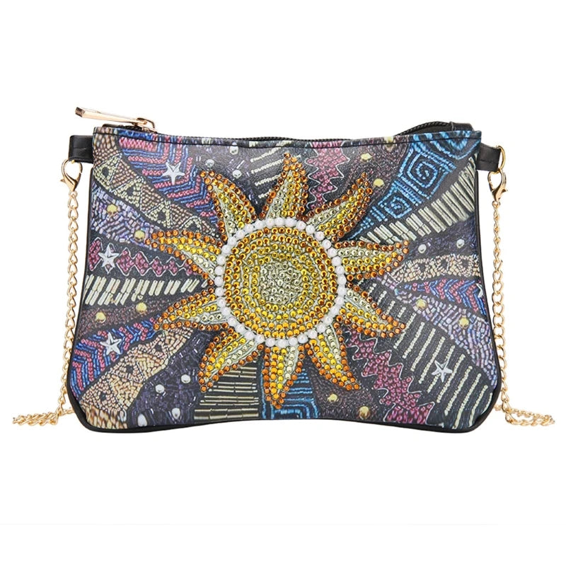 DIY Diamond Painting Wristlet Wallet Embroidery Cross Stitch Women Valentine