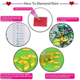 DIY Special Shaped Diamond Painting Wristlet Bag