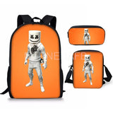 Kids School Bags 3Pcs Set for Boys Girls - Capacity Backpack for Games Book Bag