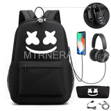 Waterproof Anti Theft Backpack for Teens USB Charging School Bag