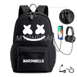 Waterproof Anti Theft Backpack for Teens USB Charging School Bag