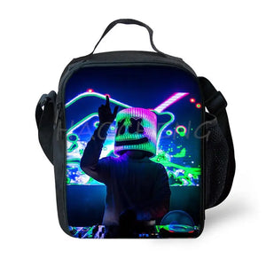 Insulated Thermal Lunch Carry Bag Portable School Picnic Cooler Canvas Handbag