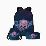 3Pcs Hot Game Theme Schoolbag for Teenagers