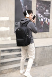 USB Backpack School Book Bags Fans Travel Bags Laptop Chain Backpack