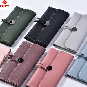 Women Pu Wallet Long High Female Clutch Zipper Wallets Big Capacity Purse