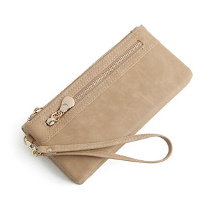 Women Wallet Long High Female Clutch Zipper Wallets Big Capacity Purse