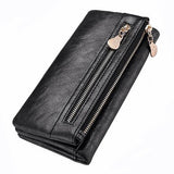Women Wallet Long High Female Clutch Zipper Wallets Big Capacity Purse