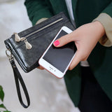 Women Wallet Long High Female Clutch Zipper Wallets Big Capacity Purse