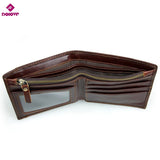 RFID Shielded Leather Wallet Anti-Scan D-735