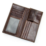 Arrival Leather Long Men's Wallet RFID Cash Holder