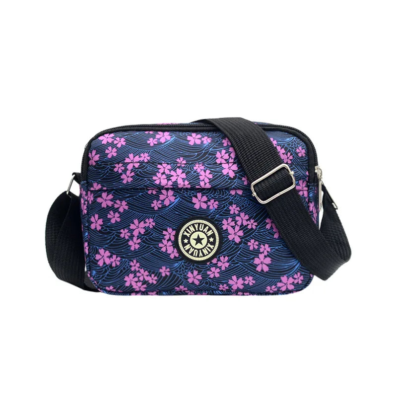 Canvas Mini Crossbody Bag Women's Messenger Bag