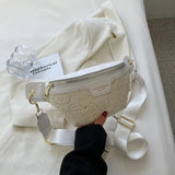 Women's Cartoon Waist Bag Crossbody Chest Female Waist Pack Nerka BF360