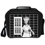 DR.Stone Backpack Picnic Bag Insulated Canvas Lunch Bag