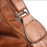 Retro Leather Backpack Ladies Large-capacity Bags