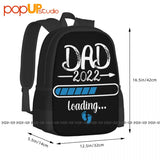 Dad Loading Twins Backpack Sports Style