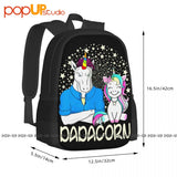 Dadacorn Unicorn Backpack Large Capacity Multi-function