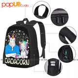 Dadacorn Unicorn Backpack Large Capacity Multi-function