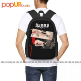 Daddy Lil Peep Retro Music Backpack Large Capacity Bookbag Style 3d Printing