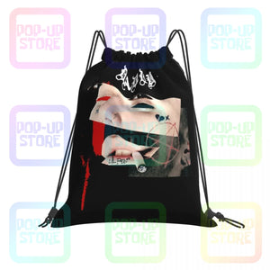 Daddy Lil Peep Retro Music Drawstring Bags Gym Bag Travel