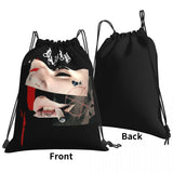 Daddy Lil Peep Retro Music Drawstring Bags Gym Bag Travel