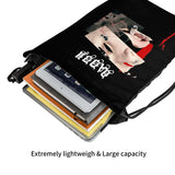 Daddy Lil Peep Retro Music Drawstring Bags Gym Bag Travel