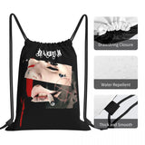 Daddy Lil Peep Retro Music Drawstring Bags Gym Bag Travel