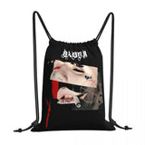 Daddy Lil Peep Retro Music Drawstring Bags Gym Bag Travel