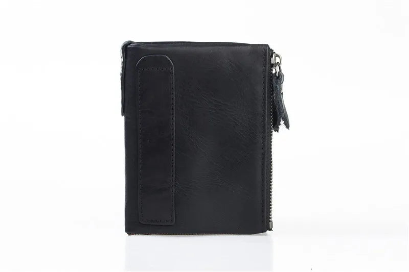 Daffdoil Leather Wallet Original Gift Cow Leather Coin Pocket