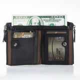 Daffdoil Leather Wallet Original Gift Cow Leather Coin Pocket