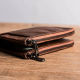 Daffdoil Leather Wallet Men Women Original Organ Cattle Rfid Wallet Gift