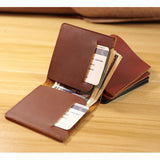 Daffdoil Leather Wallet Men Women Original Porte feuille Femme Ultrathin
