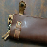 Daffdoil Leather Wallet Crazy Horse Skin P20